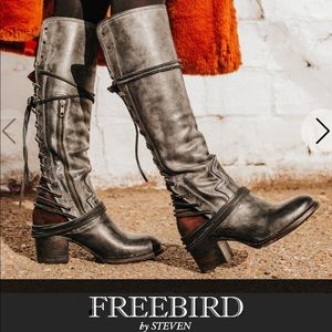 Freebird Coal boot